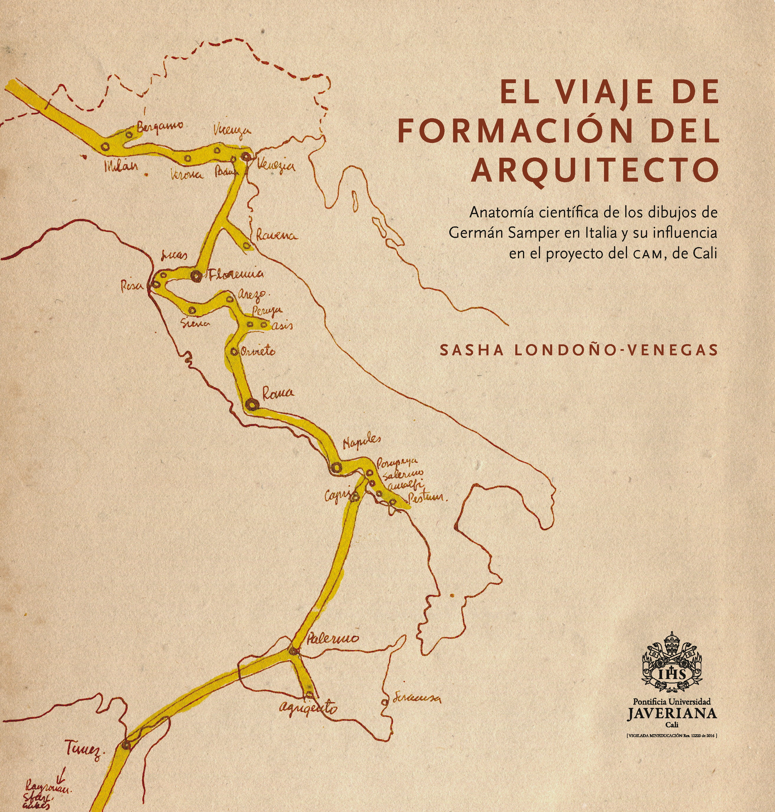 Portada El viaje de formación del arquitecto