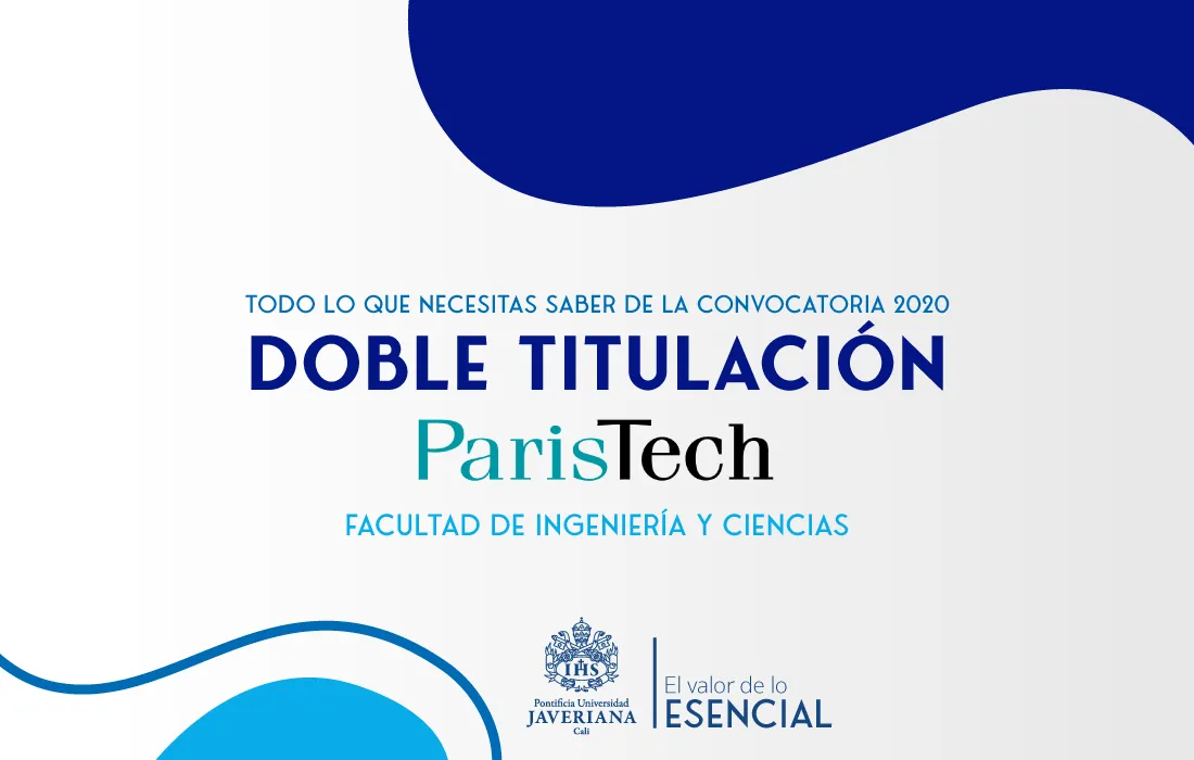 doble titulación Javeriana Cali ParisTech