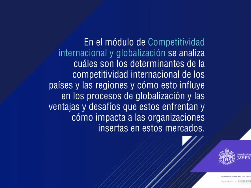  ¿Cómo comprender el entorno global en el que operan las organizaciones? 